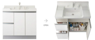 方引出しタイプ